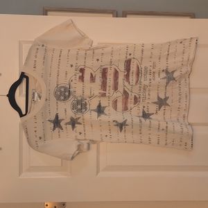 Mickey Mouse American Flag shirt